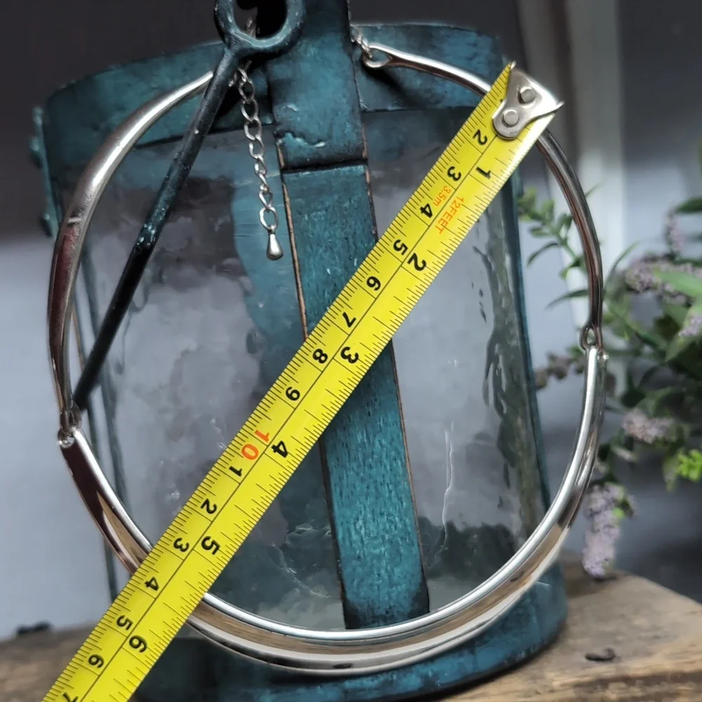Sold!!! 💥💥💥Vintage Silver Choker Style Necklace - Picture 4 of 5